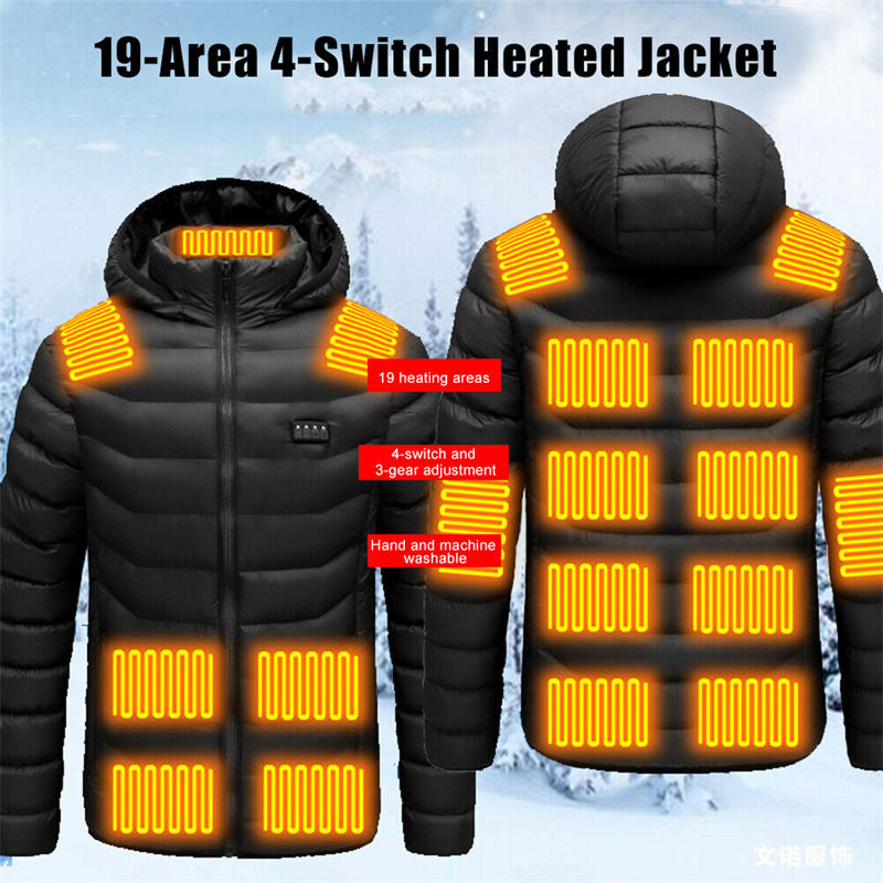 Stay Cozy All Winter Long with Our Ultimate Heated Jacket – Your Personal Fireplace