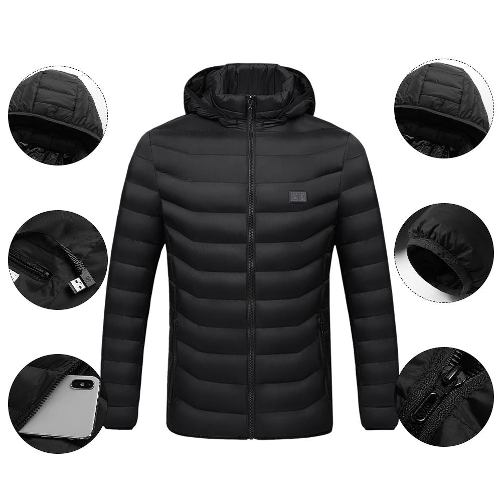 Stay Cozy All Winter Long with Our Ultimate Heated Jacket – Your Personal Fireplace