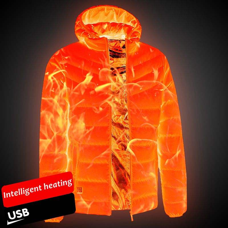 Stay Cozy All Winter Long with Our Ultimate Heated Jacket – Your Personal Fireplace